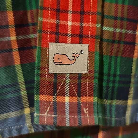 VINEYARD VINES Plaid Button Down Murray Shirt - Size Large - Picture 6 of 7